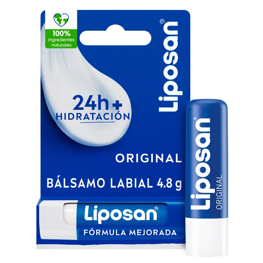 Bálsamo labial LIPOSAN original barra 4,8 g