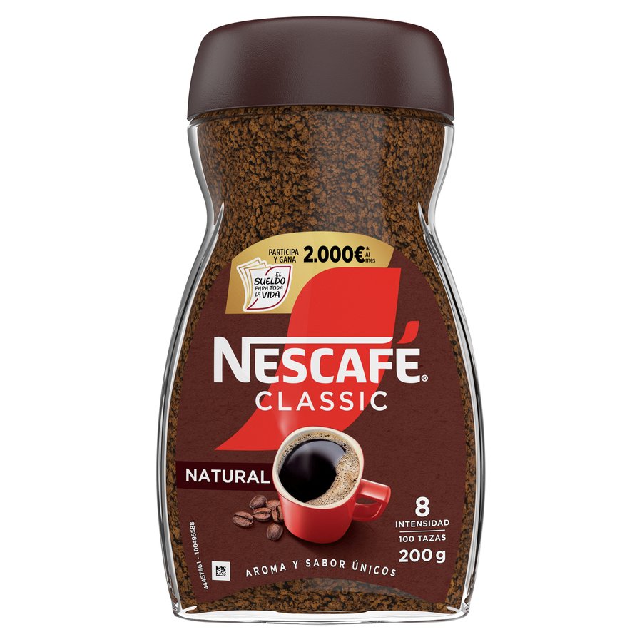 Imagen de Café soluble NESCAFE Classic natural frasco 200 g