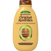 Xampú GARNIER ORIGINAL REMEDIES Nutrición Profunda aceite de aguacate 400 ml
