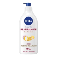 Body milk reafirmante NIVEA Q10 aceite de argán 400 ml
