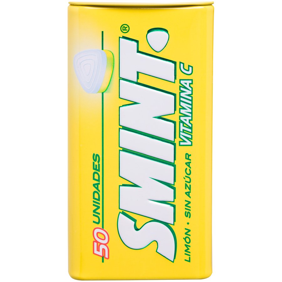 Caramelos SMINT limón sin azúcar 50 unidades 35 g