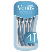 Máquinas desbotables GILLETTE Venus oceana 3 follas lote 4 unidades