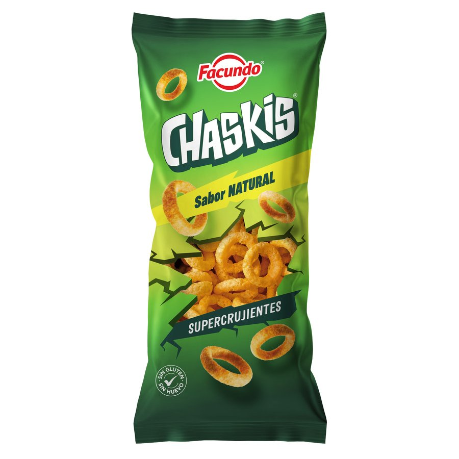 Aperitivos FACUNDO Chaskis sabor natural 100 g