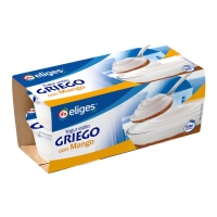 Iogur grego IFA ELIGES con capa mango 4X125 g