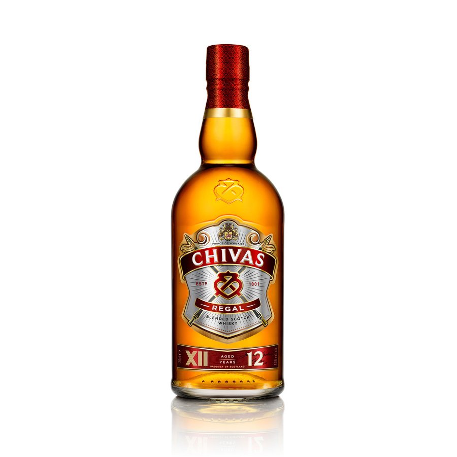 Whisky escocés CHIVAS Regal botella 70 cl