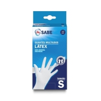 Guantes multiusos látex talla pequeña IFA SABE 10 unidades