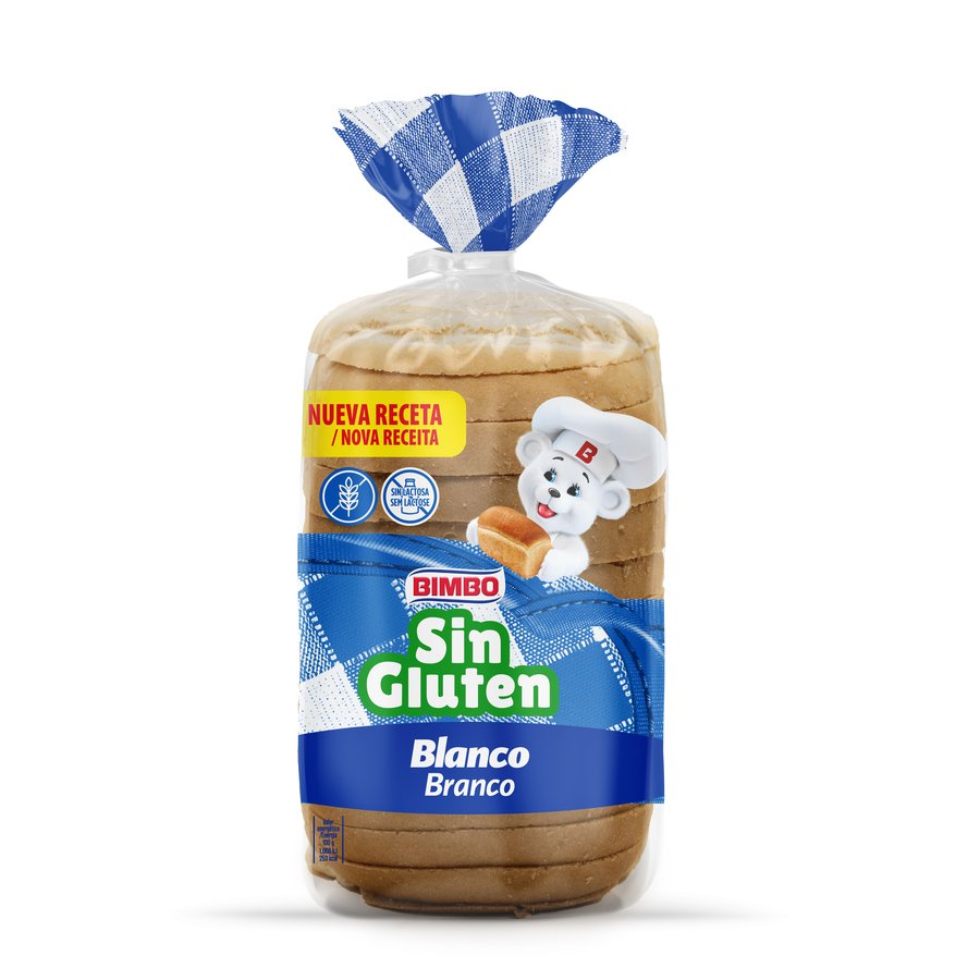 Pan molde BIMBO sin gluten 375 g