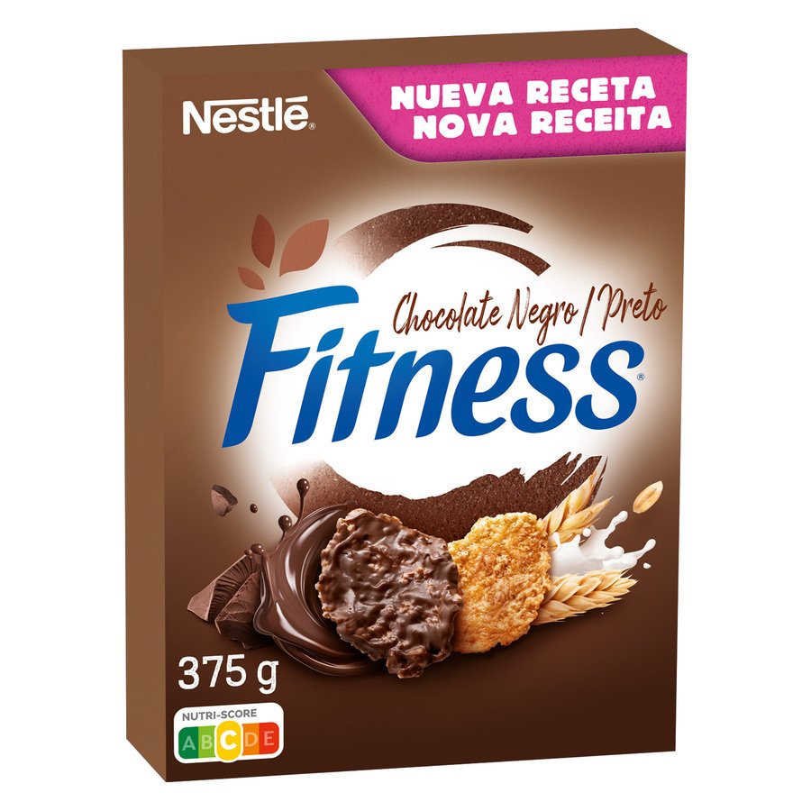 Cereales NESTLE Fitness chocolate negro 375 g