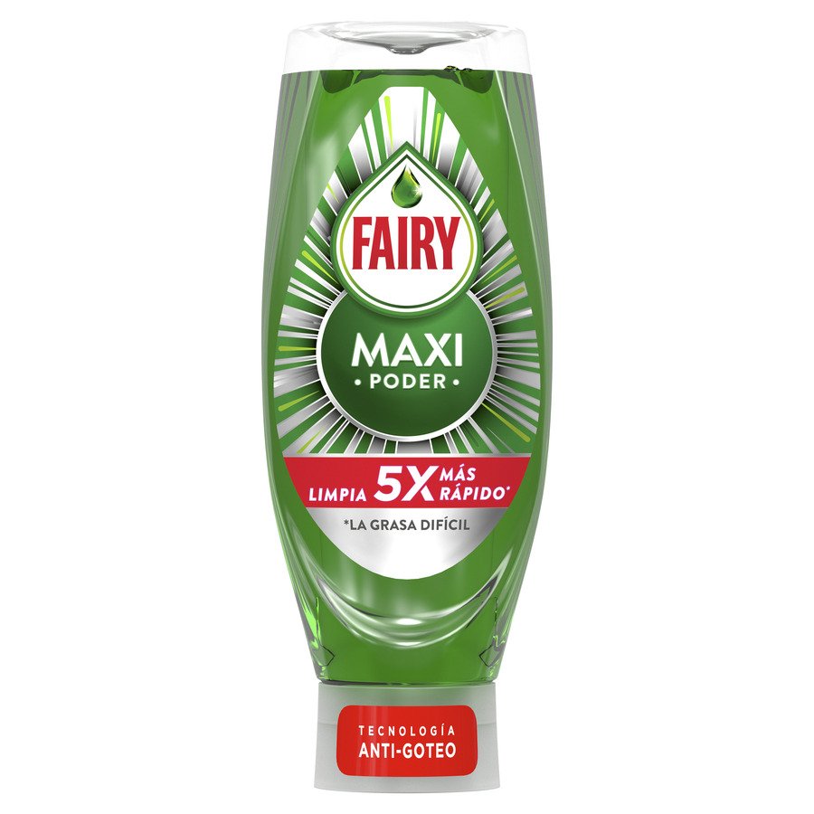 Lavavajillas a mano concentrado FAIRY Maxi Poder 660 ml