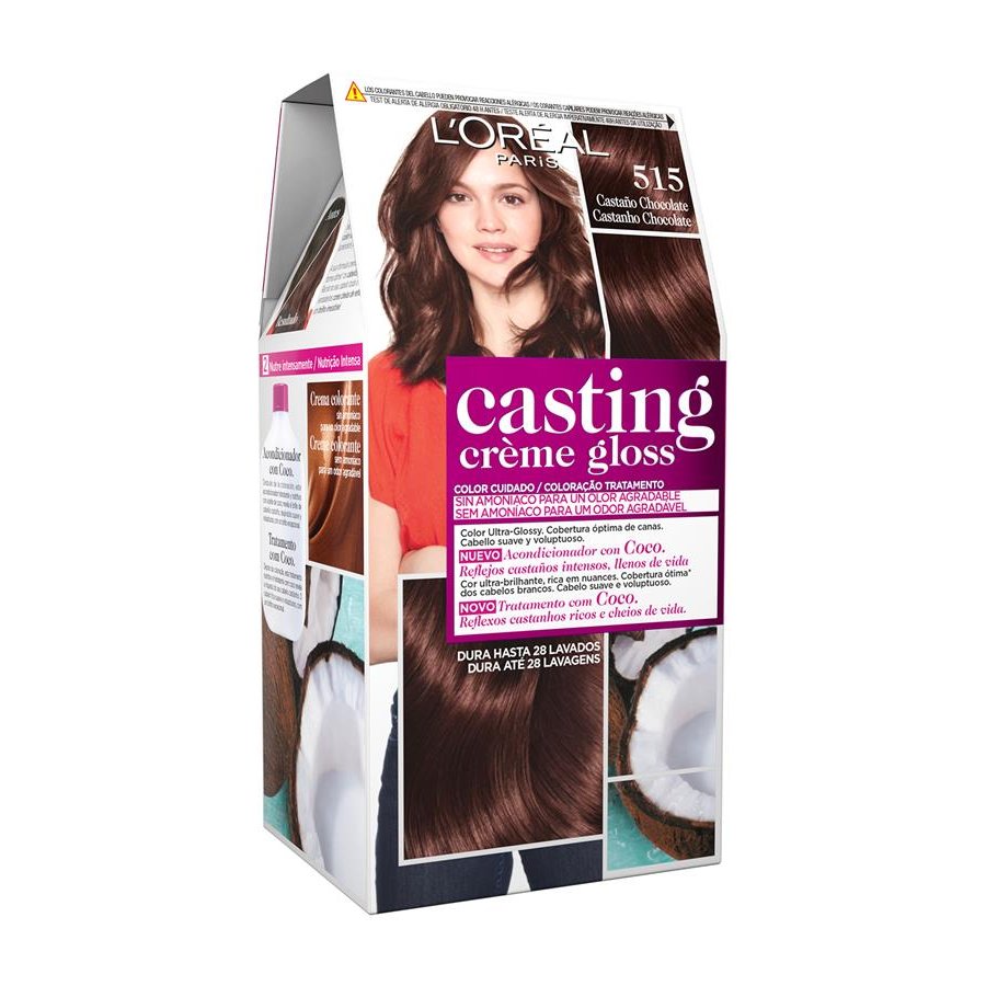 Tinte casting LOREAL creme gloss tono 515