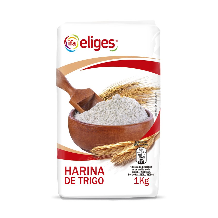 Harina de trigo IFA ELIGES paquete 1 kg