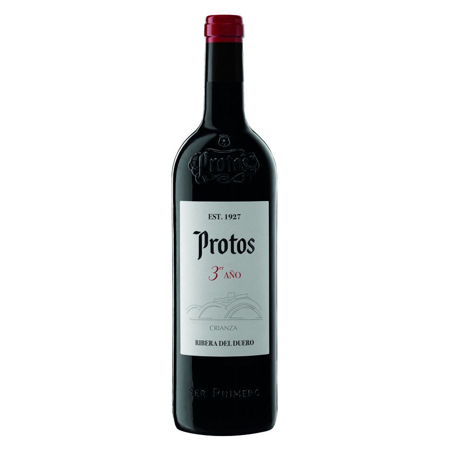 Vino tinto D.O.Ribera del Duero PROTOS Crianza botella 75 cl