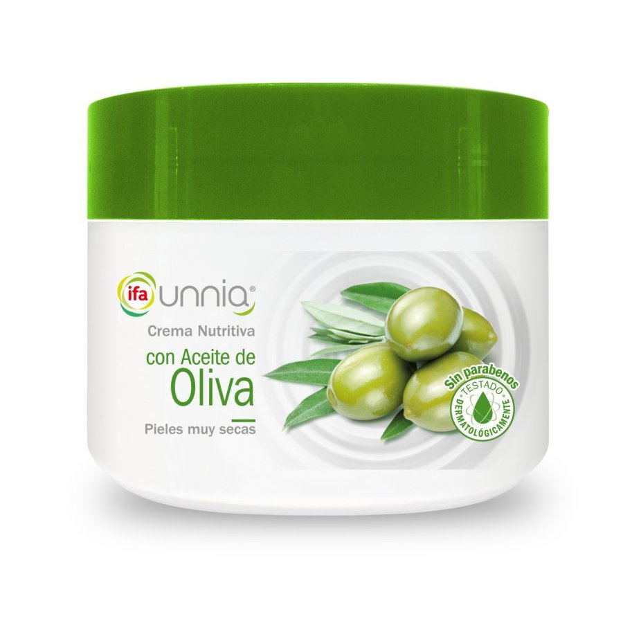 Crema nutritiva IFA UNNIA oliva tarro 250 ml