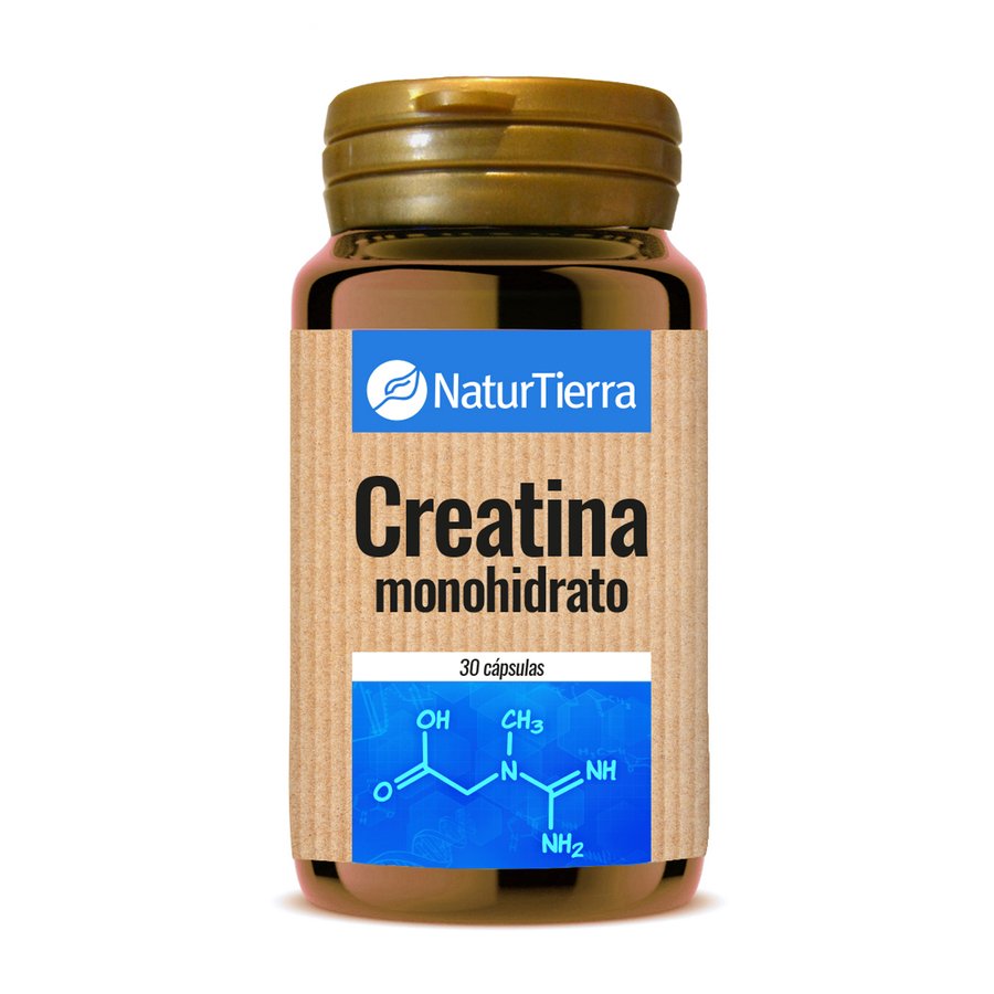 Creatina NATURTIERRA 30 cápsulas