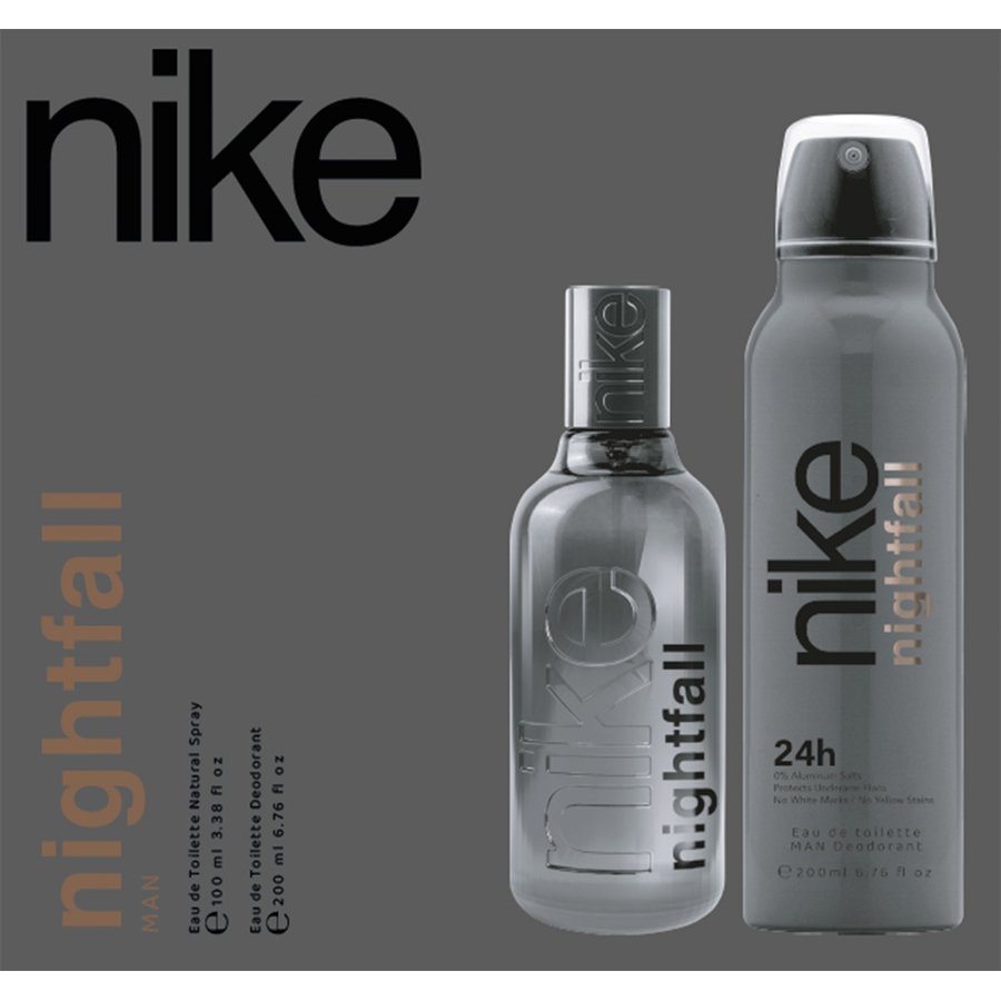 Estuche NIKE man Nightfall (colonia 100 ml + desodorante 200 ml)