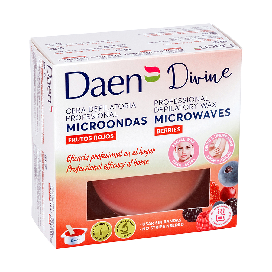Cera microondas DAEN frutos rojos 100 g