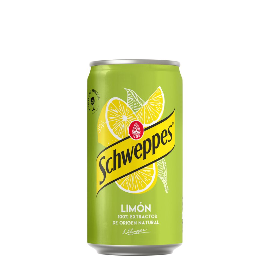 Refresco SCHWEPPES limón lata 25 cl