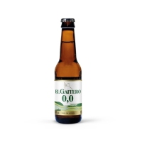 Sidra sen alcol EL GAITERO botello 25 cl