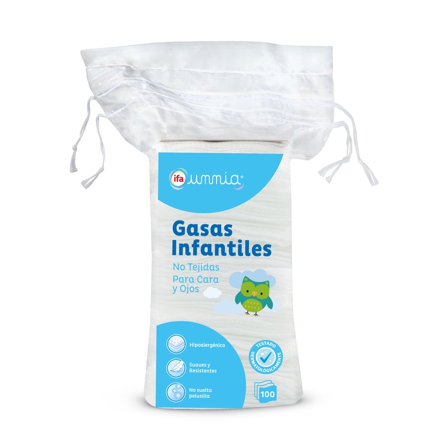 Gasas infantiles IFA UNNIA 100 unidades