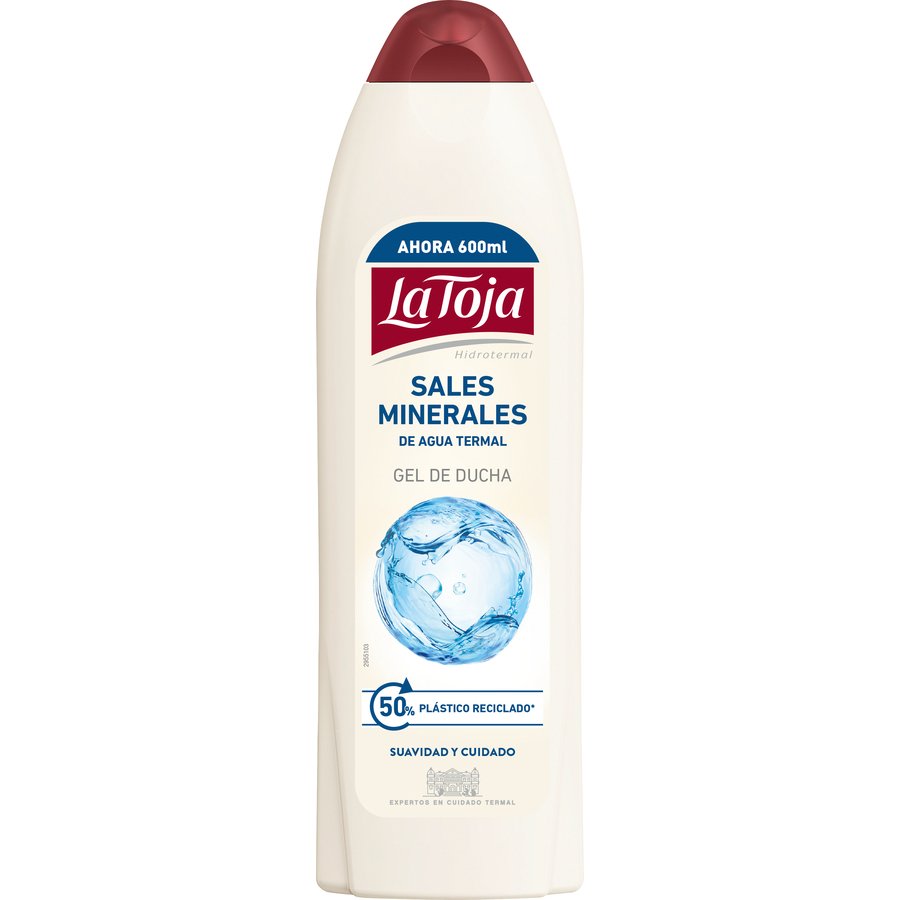 Gel de ducha LA TOJA sales minerales 600 ml