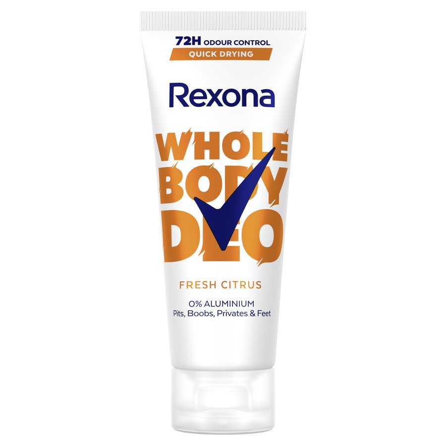 Desodorante REXONA all body fresh citrus crema 75 ml