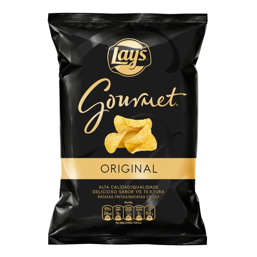 Patatas fritas LAY'S Gourmet original bolsa 45 g