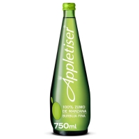 Refresco manzana APPLETISER botella 75 cl