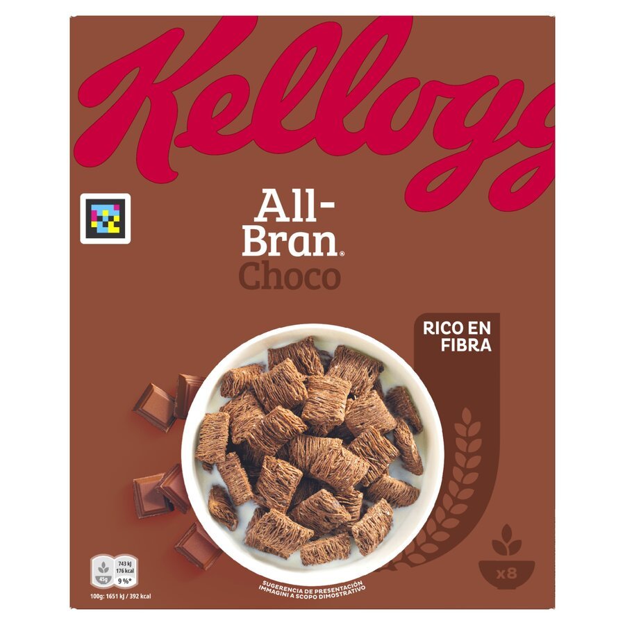 Cereales KELLOGGS All-Bran choco 375 g