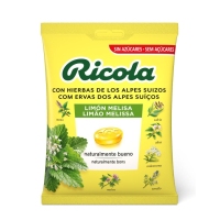Caramelos RICOLA limón sin azúcar bolsa 70 g