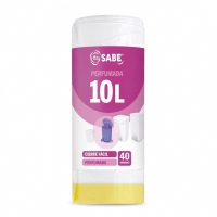 Bolsas basura 10l IFA SABE perfumadas peche fácil 40 unidades