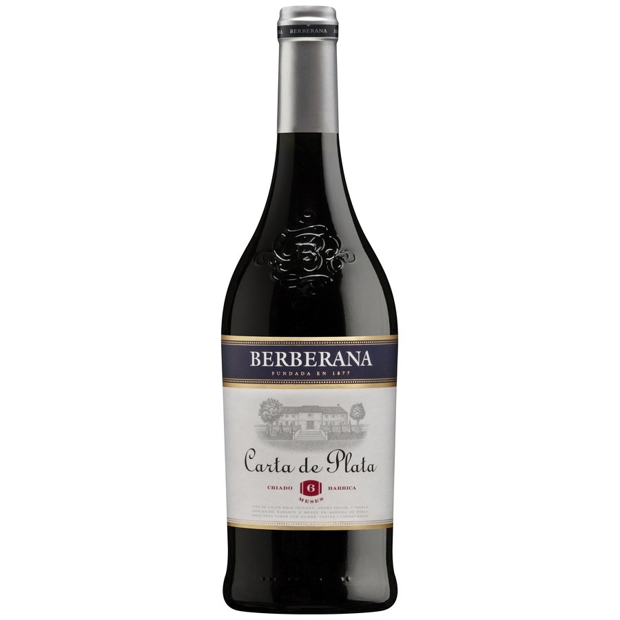 Imagen de Vino tinto IGP.Tierra de Castilla BERBERANA Carta de Plata botella 75 cl
