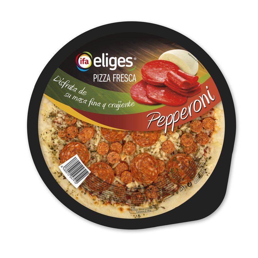 Pizza fresca IFA ELIGES pepperoni 410 g