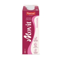 Leite desnatado Movit PASCUAL calcio brik 1 l