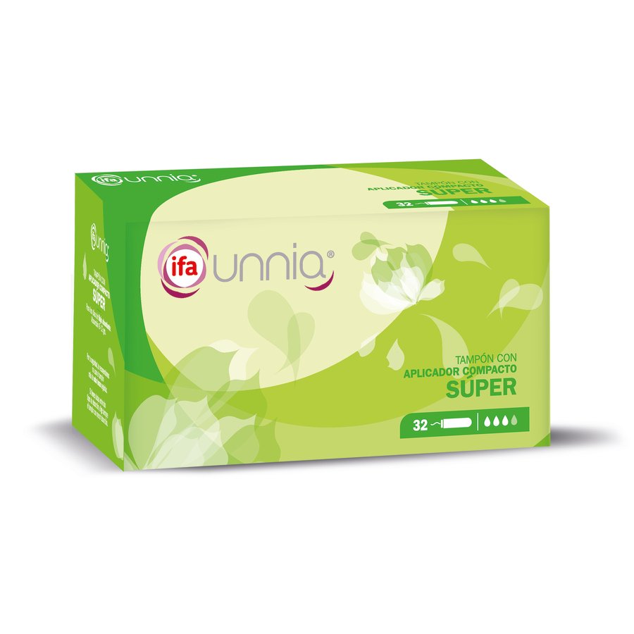 Tampón aplicador compact super 32 unidades IFA UNNIA
