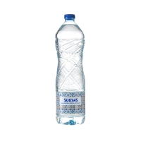 Agua sin gas SOUSAS botella 1,5 l