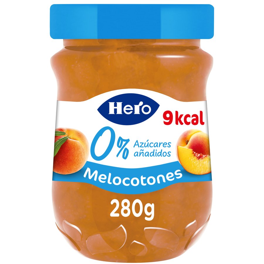 Confitura HERO 0% melocotón sin azúcar añadido 280 g