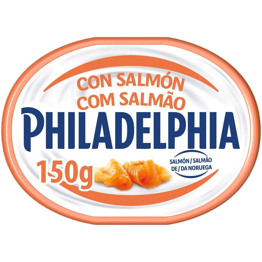 Queso PHILADELPHIA salmón tarrina 150 g