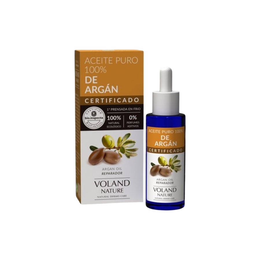 Aceite puro ecológico 100% argán VOLAND NATURE 30 ml