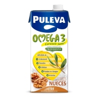 Preparado lácteo PULEVA omega-3 con nueces brik 1 l