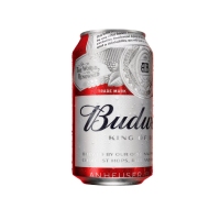 Cerveza americana BUDWEISER lata 33 cl
