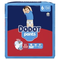 Pañal aprendizaje DODOT Pants talla 6 27 unidades