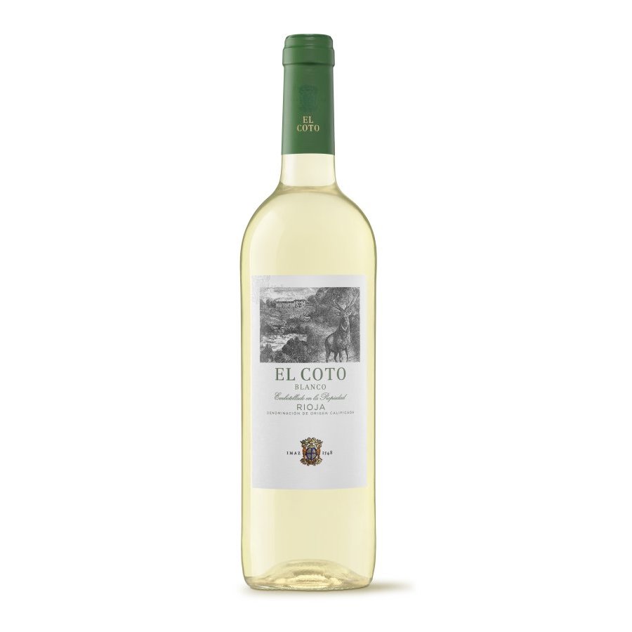 Vino blanco D.O.Ca.Rioja EL COTO botella 75 cl