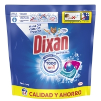Detergente cápsulas DIXAN 34 unidades