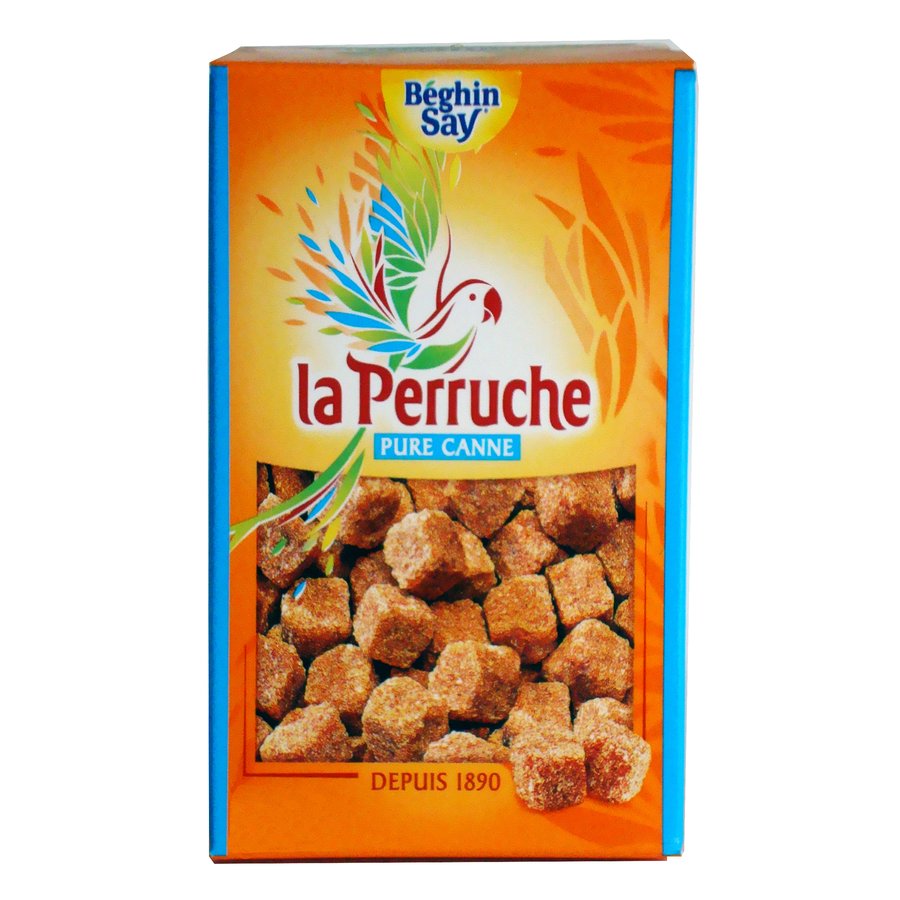 Azúcar moreno LA PERRUCHE terrones 750 g