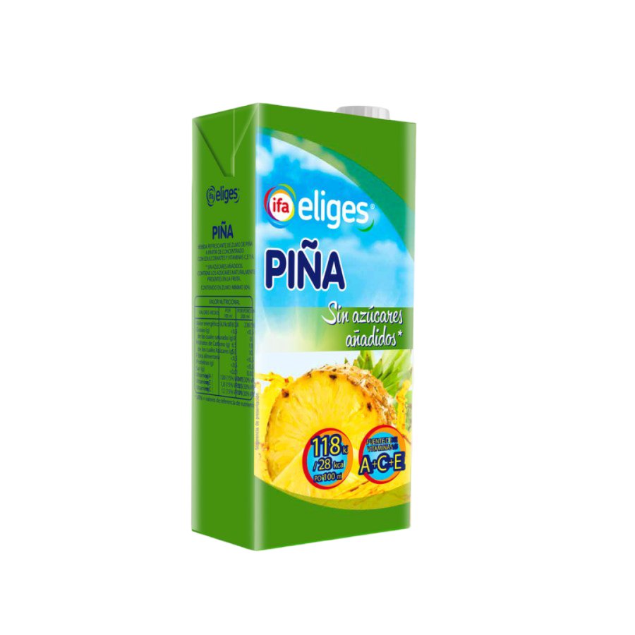 Néctar piña IFA ELIGES sin azúcar 1 l
