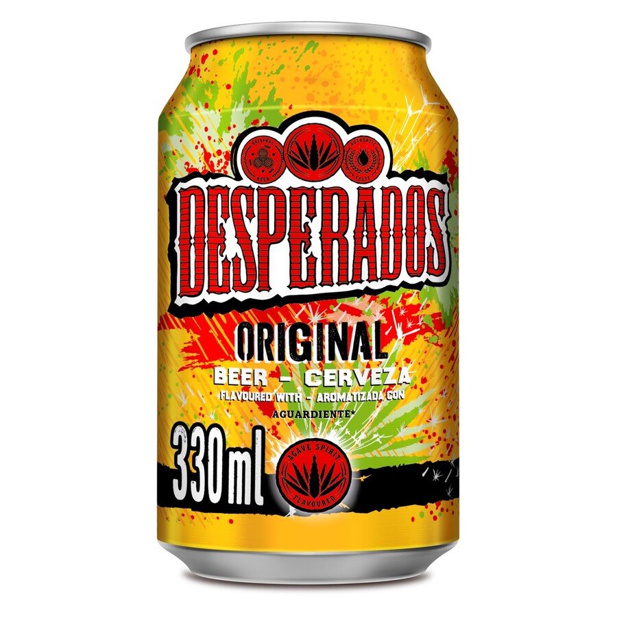 Cerveza DESPERADOS lata 33 cl
