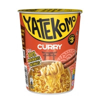 Fideos orientales YATEKOMO curry vaso 60 g