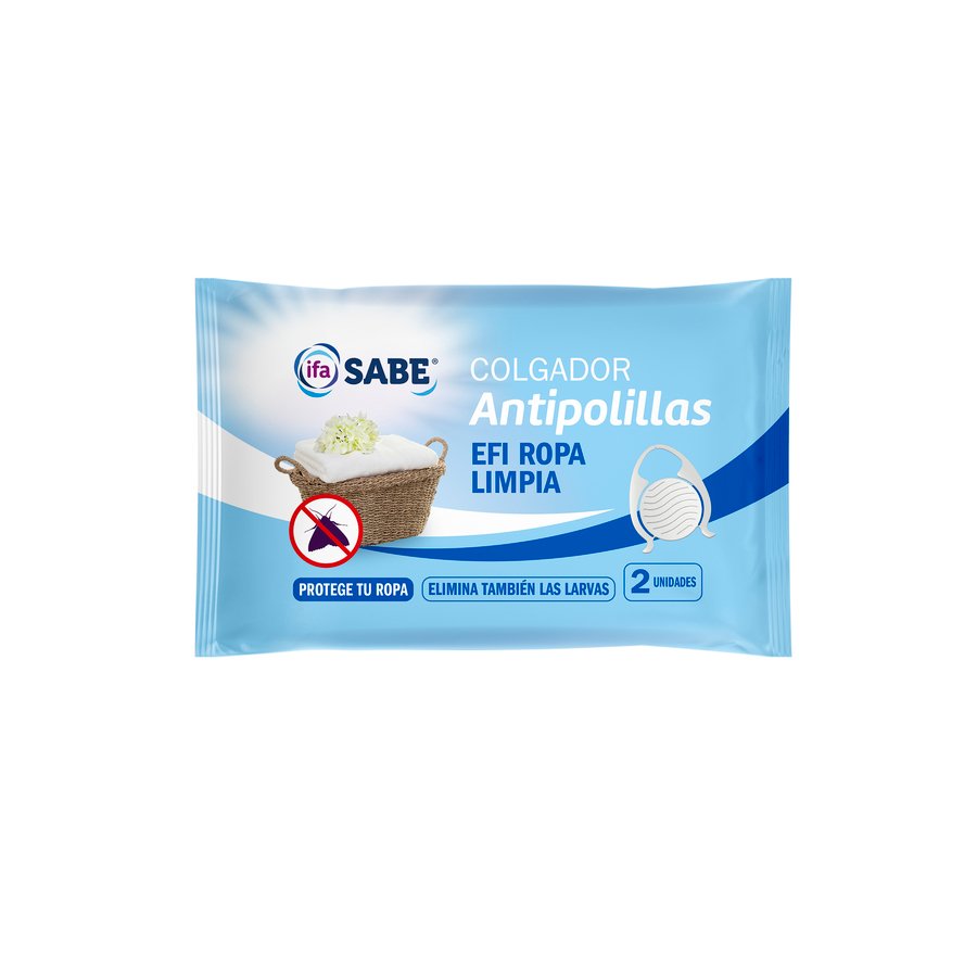 Colgador antipolilla IFA SABE Ropa Limpia 2 unidades