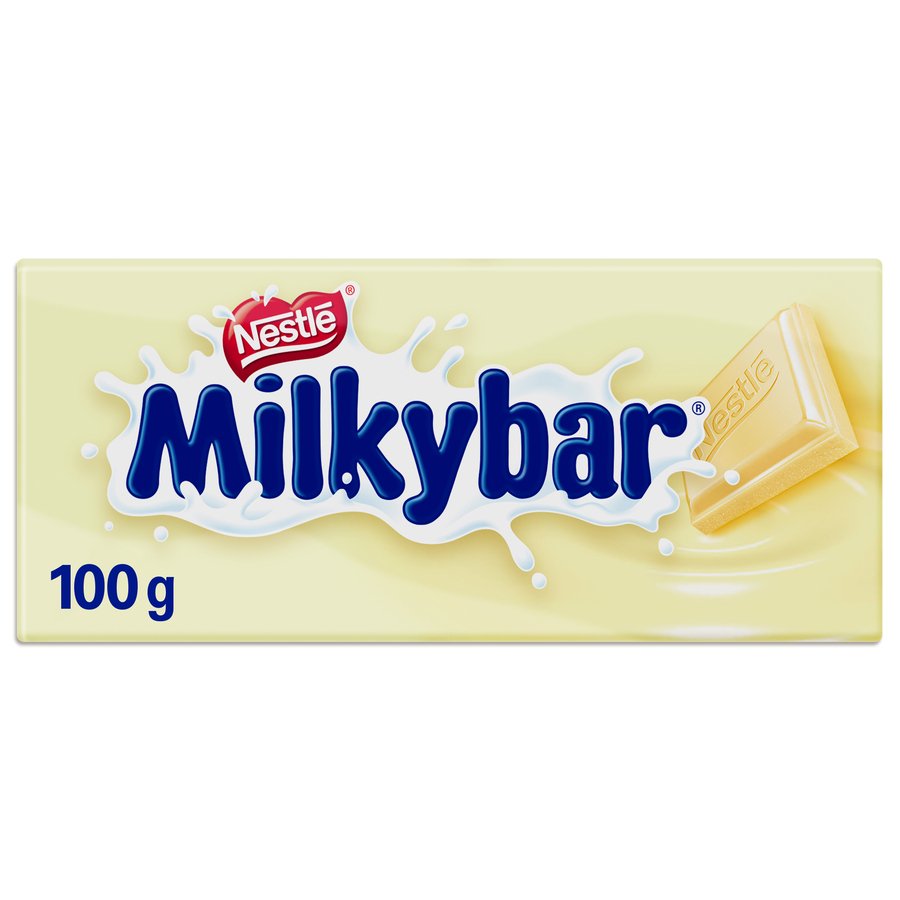 Chocolate blanco NESTLE Milkybar tableta 100 g