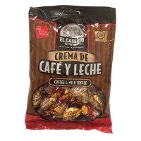 Caramelos EL CASERIO café e leite bolsa 130 g